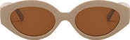 Fifth & Ninth Emily 52mm Oval Polarized Sunglasses