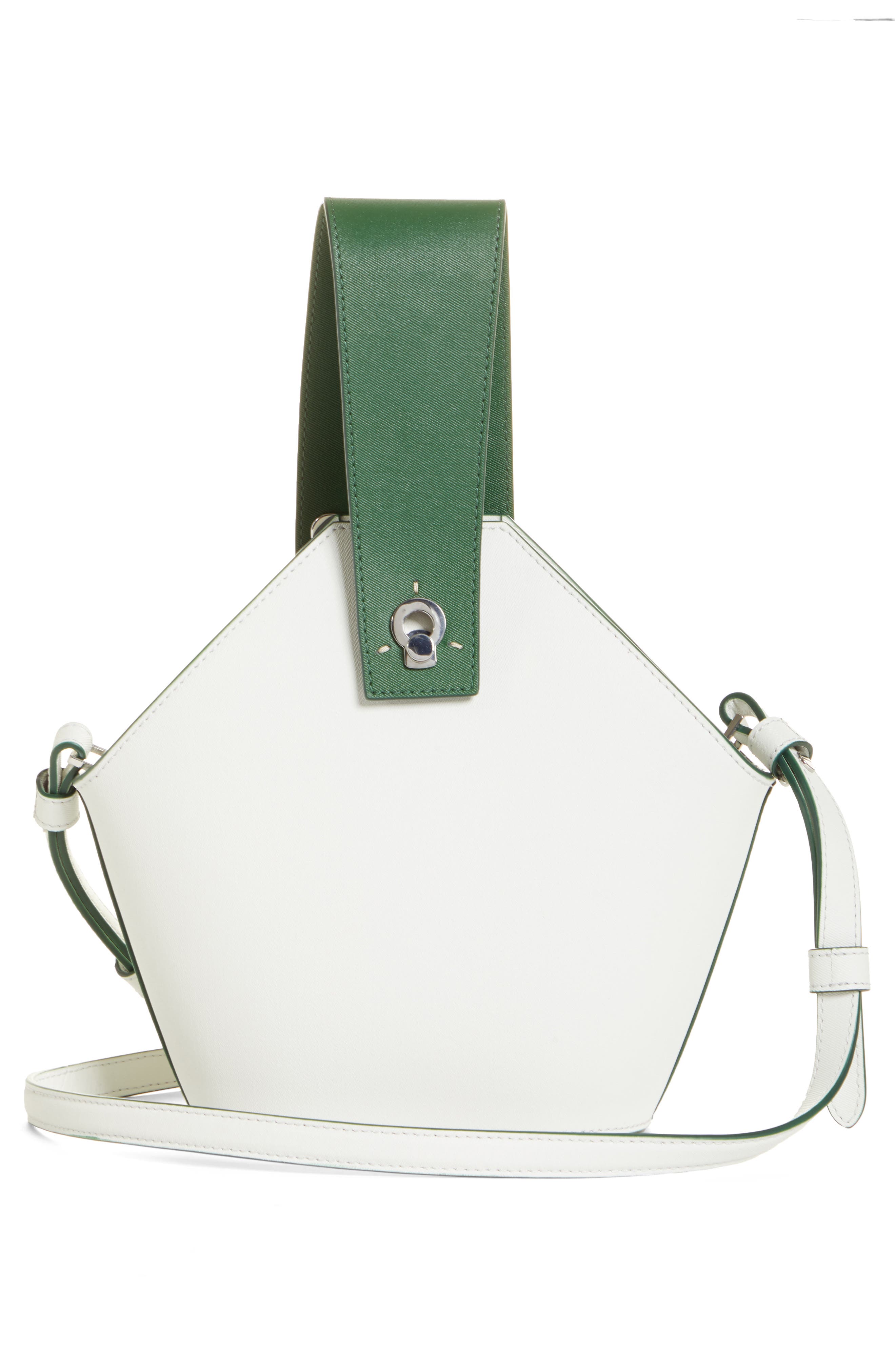 Danse Lente Mini Johnny Leather Bucket Bag, Alternate, color, 