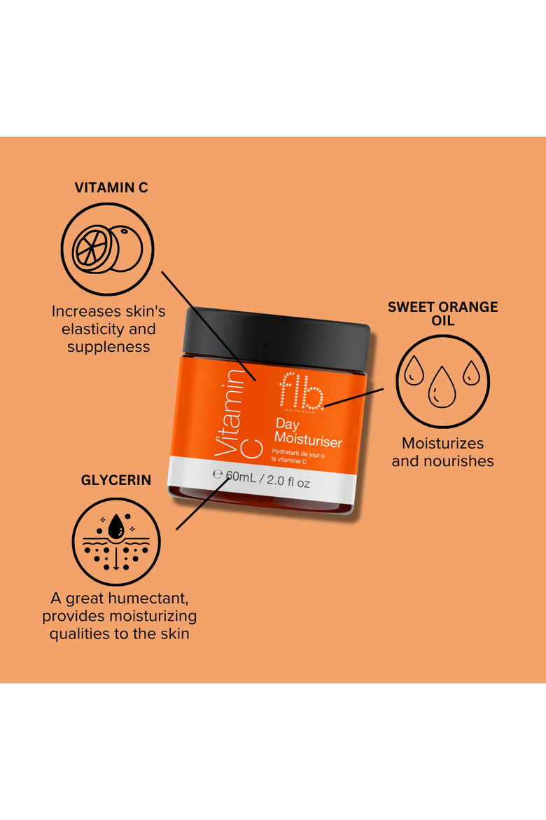 Vitamin C Day Moisturizer 60ml for Brightening, Dark Spots, Alternate, color, White