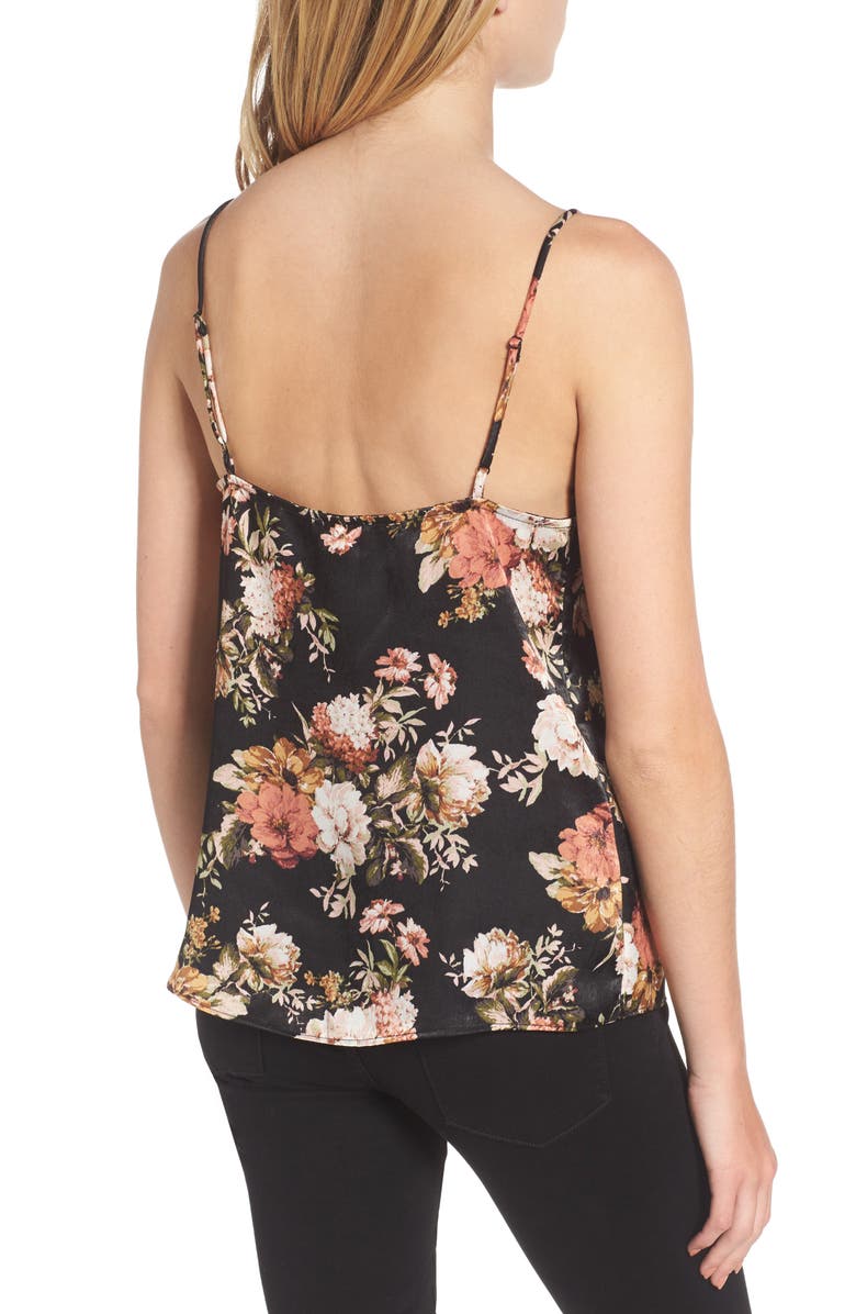 BP. Floral Lace Trim Camisole, Alternate, color, 