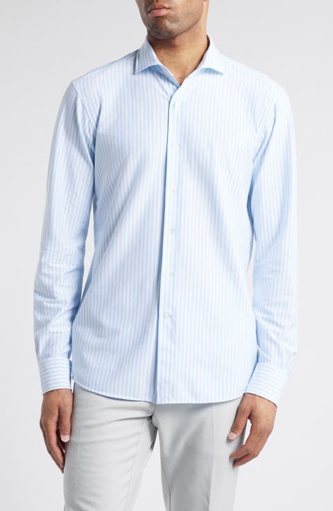 Crown Crafted Excursionist Flex Stripe Button-Up Shirt