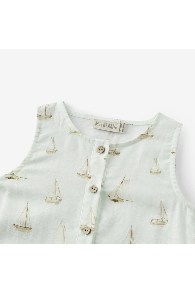Tank Top Shortall, Alternate, color, Sailboat Melody