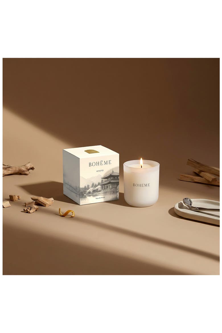 Kyoto Yuzu & Hinoki Candle, Alternate, color, NONE