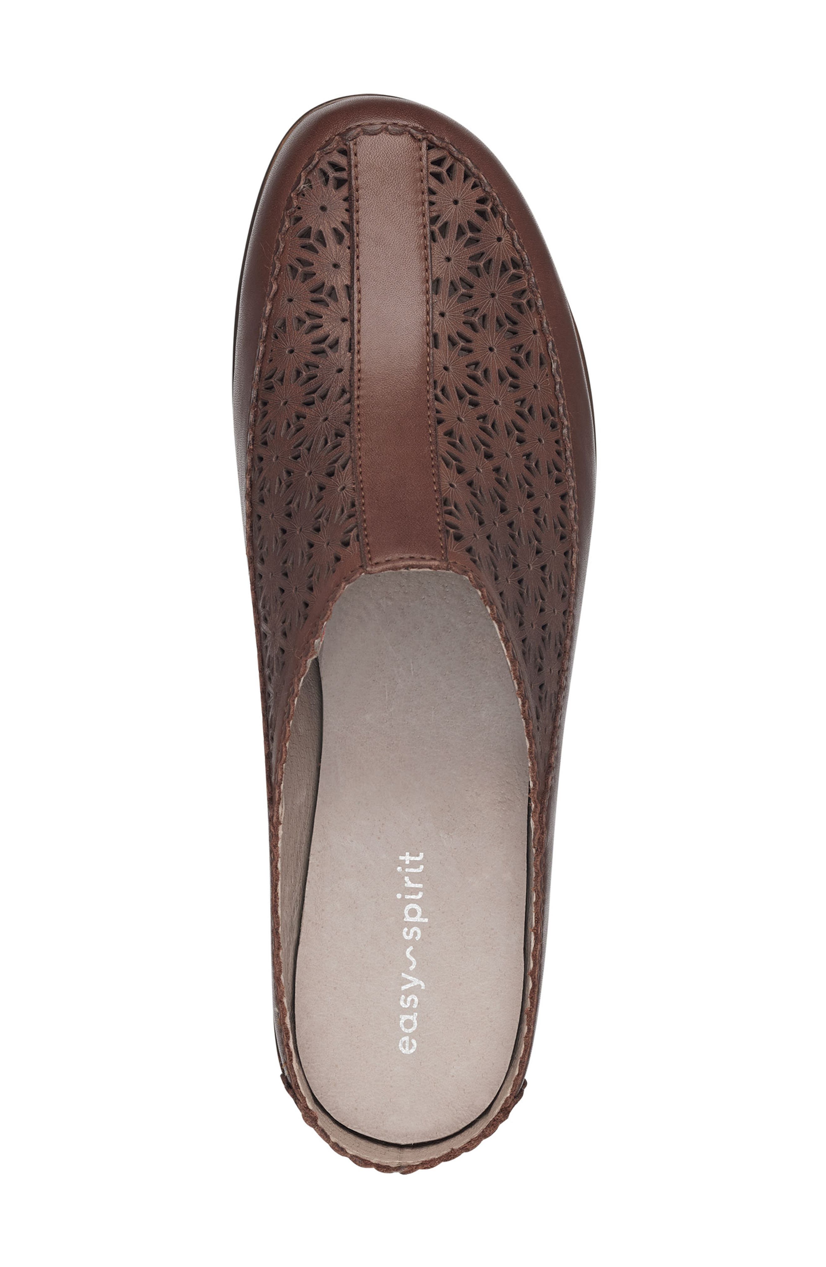 Dusk Clog, Alternate, color, DARK TAN LEATHER