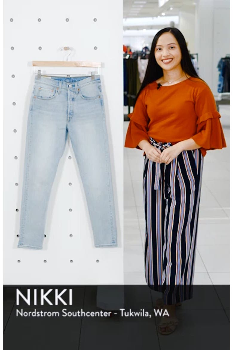 Levi's® 501® Ankle Slim Jeans video