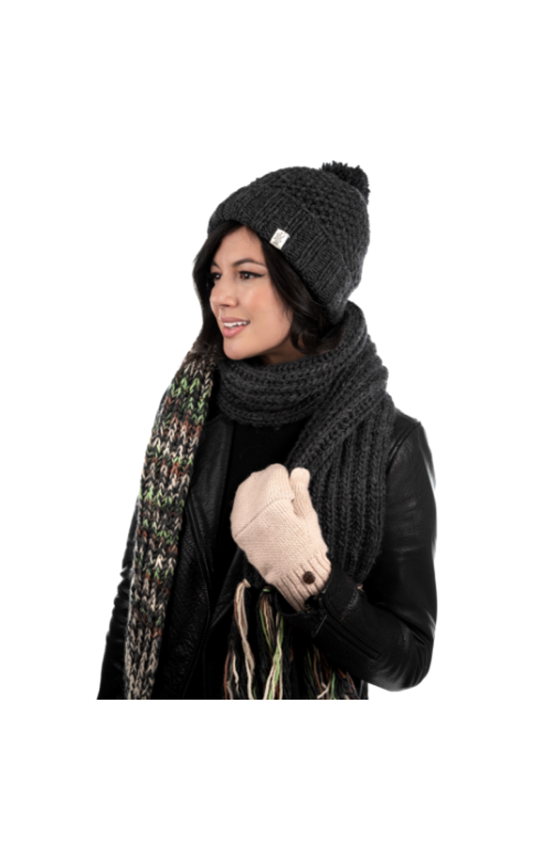 Nirvanna Designs Rutland Beanie, Alternate, color, Black