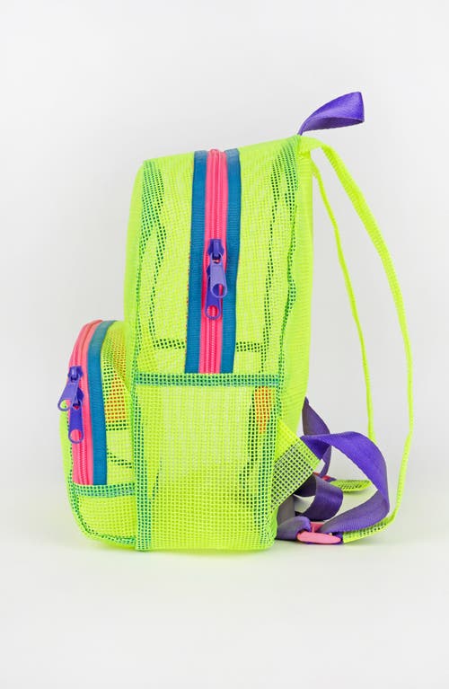 Mokuyobi Mesh Mini Backpack In Yellow