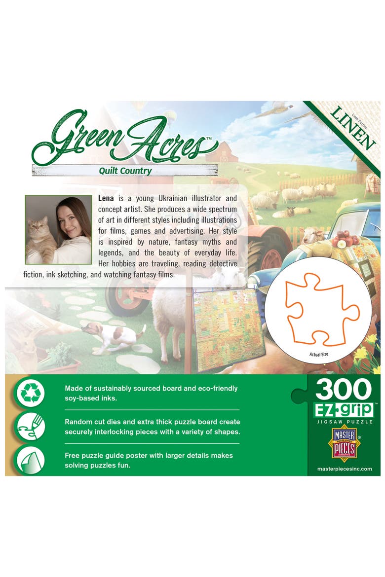 Quilt Country 300 Piece Jigsaw Puzzle, Alternate, color, Multicolor