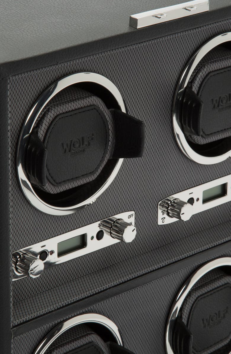 WOLF Viceroy 4-Watch Winder & Case, Alternate, color, 