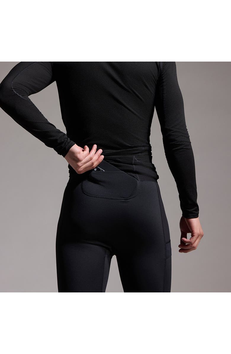 GOREWEAR Concurve Thermo Hybrid Tight - Men's, Alternate, color, Black/Neon Yellow