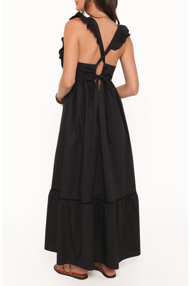 Danity Maxi Dress, Alternate, color, BLACK