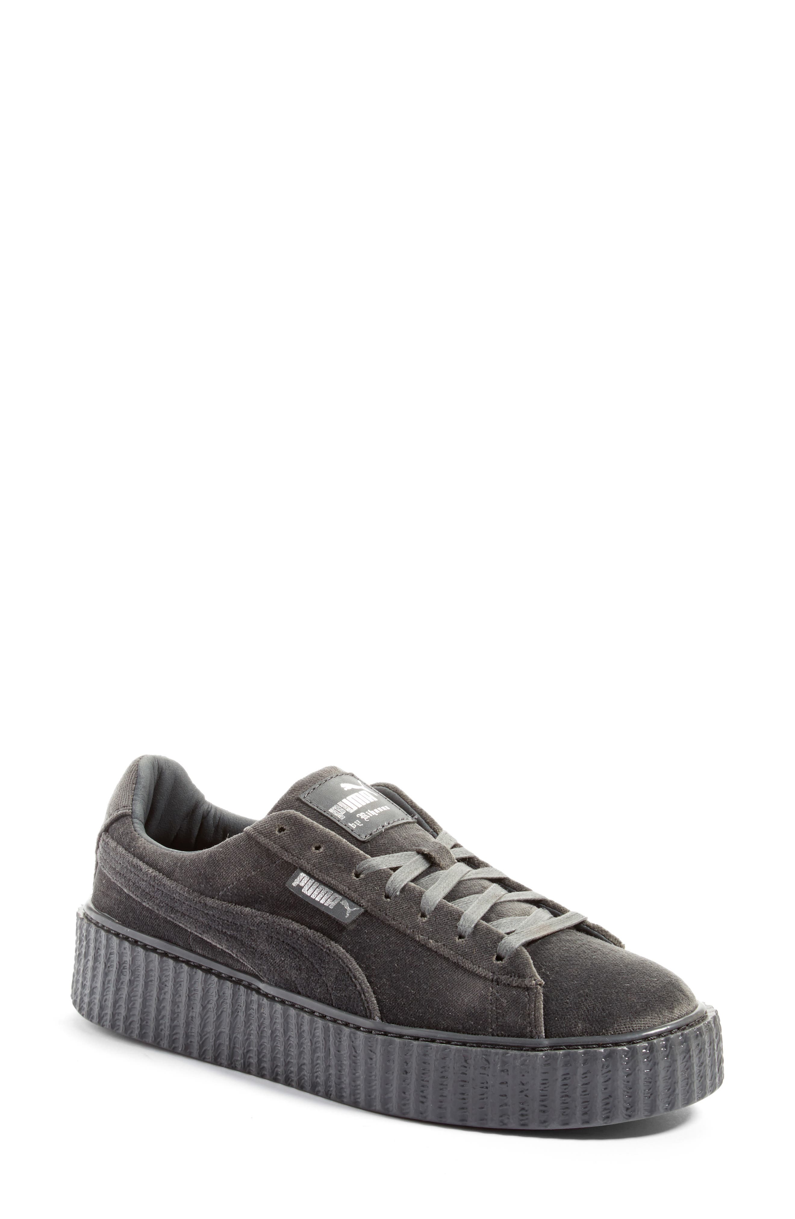 FENTY PUMA by Rihanna Creeper Sneaker (Women), Main, color, GLACIER GREY/ GLACIER GREY