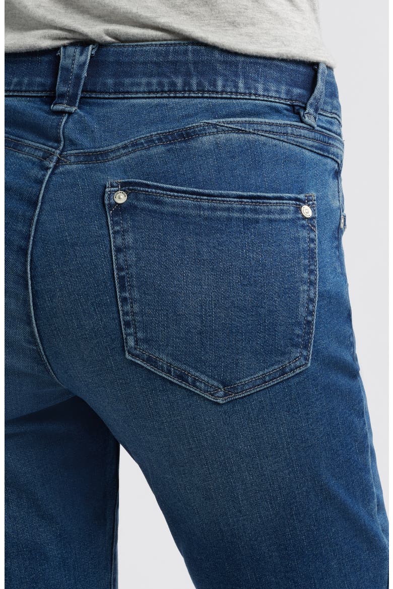 'Ab'Solution Raw Hem Ankle Skinny Jeans, Alternate, color, BL-BLUE