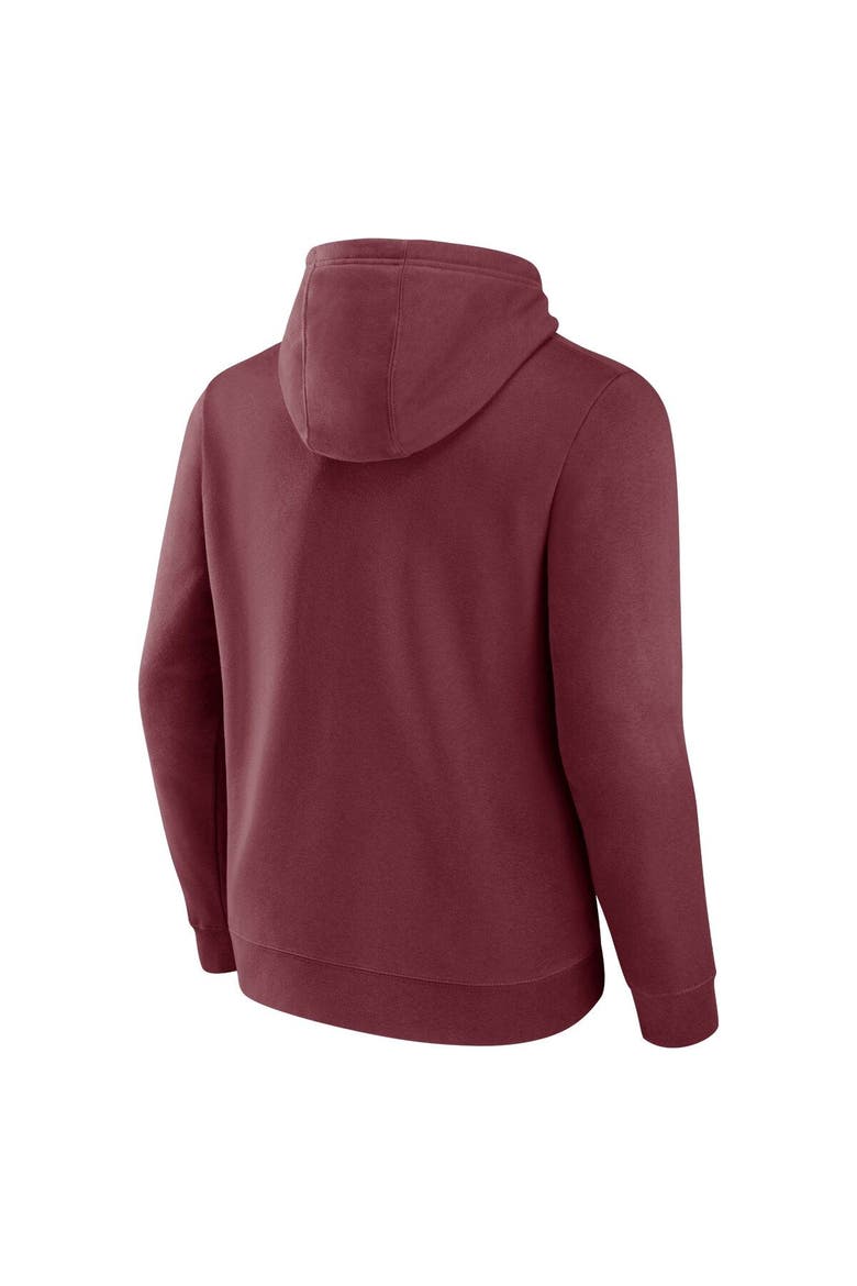 Men's Fanatics Branded Maroon Texas A&M Aggies Arch & Logo Tackle Twill Pullover Hoodie, Alternate, color, Maroon