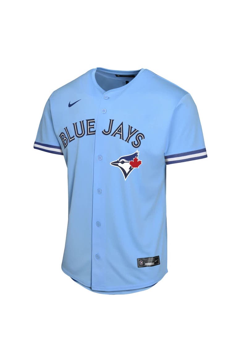 Youth Nike Andrés Giménez Powder Blue Toronto Blue Jays Alternate
