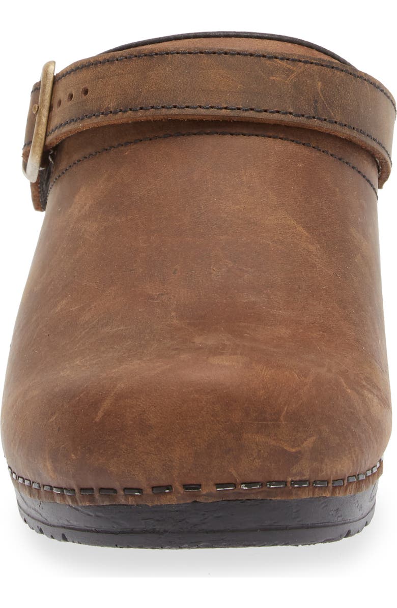 Sanita Morse Slingback Clog, Alternate, color, Chestnut