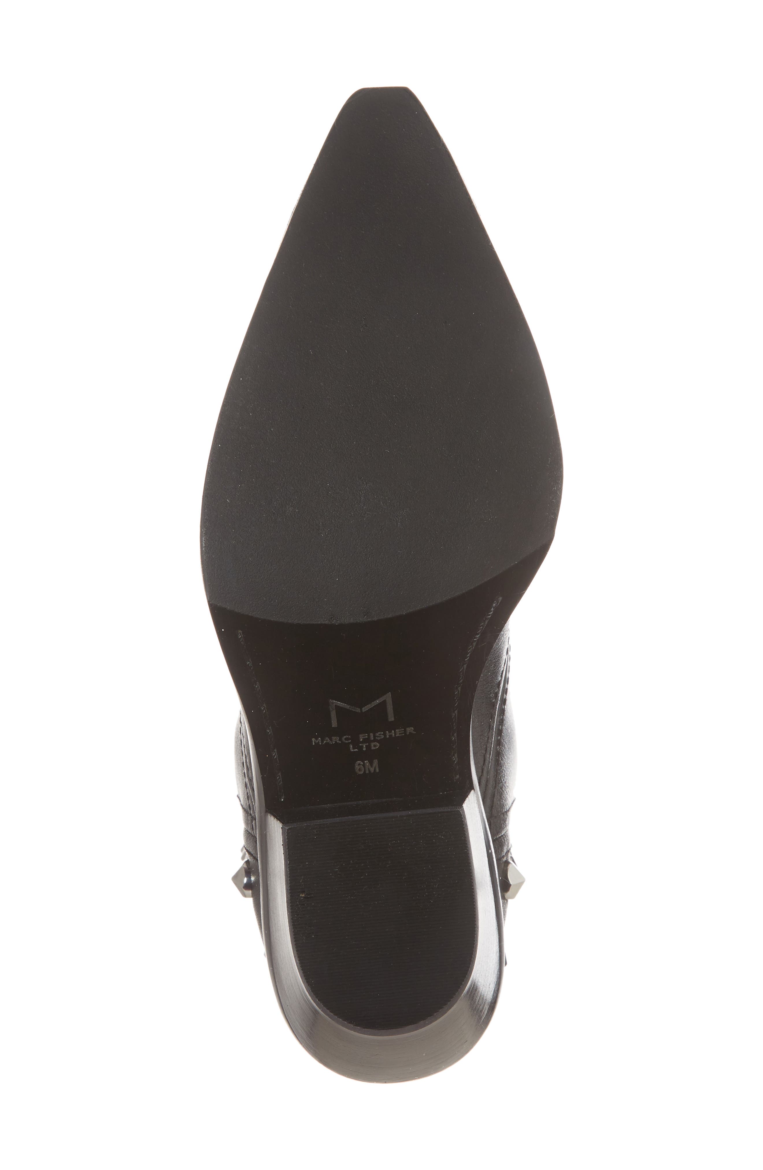 Marc Fisher LTD Marc Fisher Baily Studded Western Bootie, Alternate, color, 