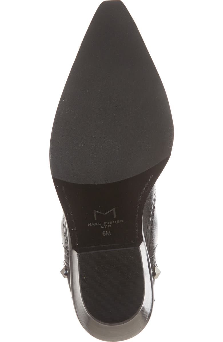 Marc Fisher LTD Marc Fisher Baily Studded Western Bootie, Alternate, color,
