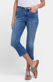 NYDJ Chloe Side Slit Capri Jeans