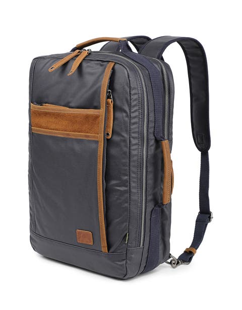 Madrone Coated Canvas Laptop Backpack