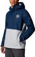 Columbia Men's Columbia Navy/Silver Dallas Cowboys Field Bound Omni-Shield Full Zip Jacket
