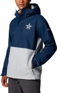 Columbia Men's Columbia Navy/Silver Dallas Cowboys Field Bound Omni-Shield Full Zip Jacket