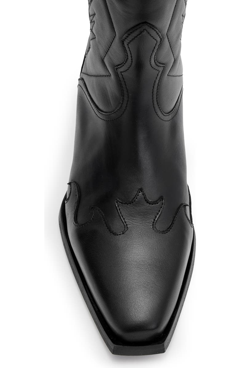 AllSaints Kacey Western Boot, Alternate, color,