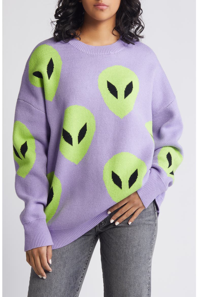 Alien Crewneck Sweater (Women) | Nordstrom