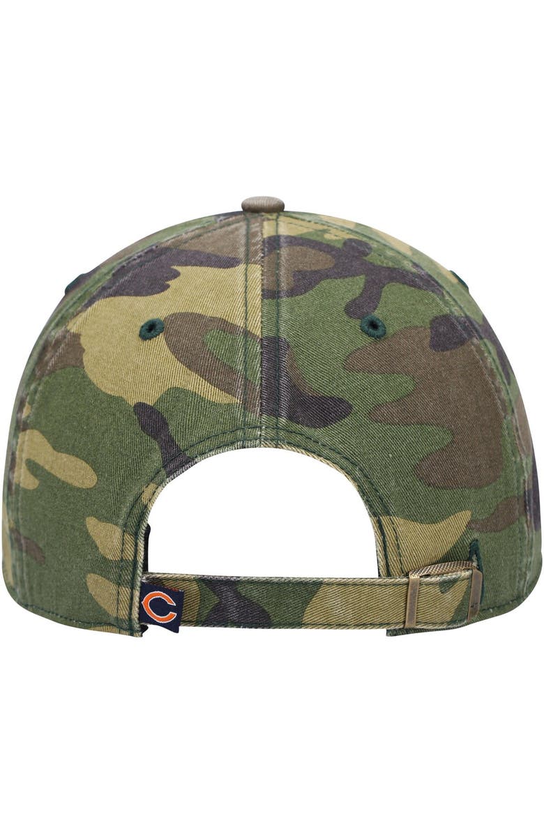 '47 Men's '47 Camo Chicago Bears Woodland Clean Up Adjustable Hat, Alternate, color,
