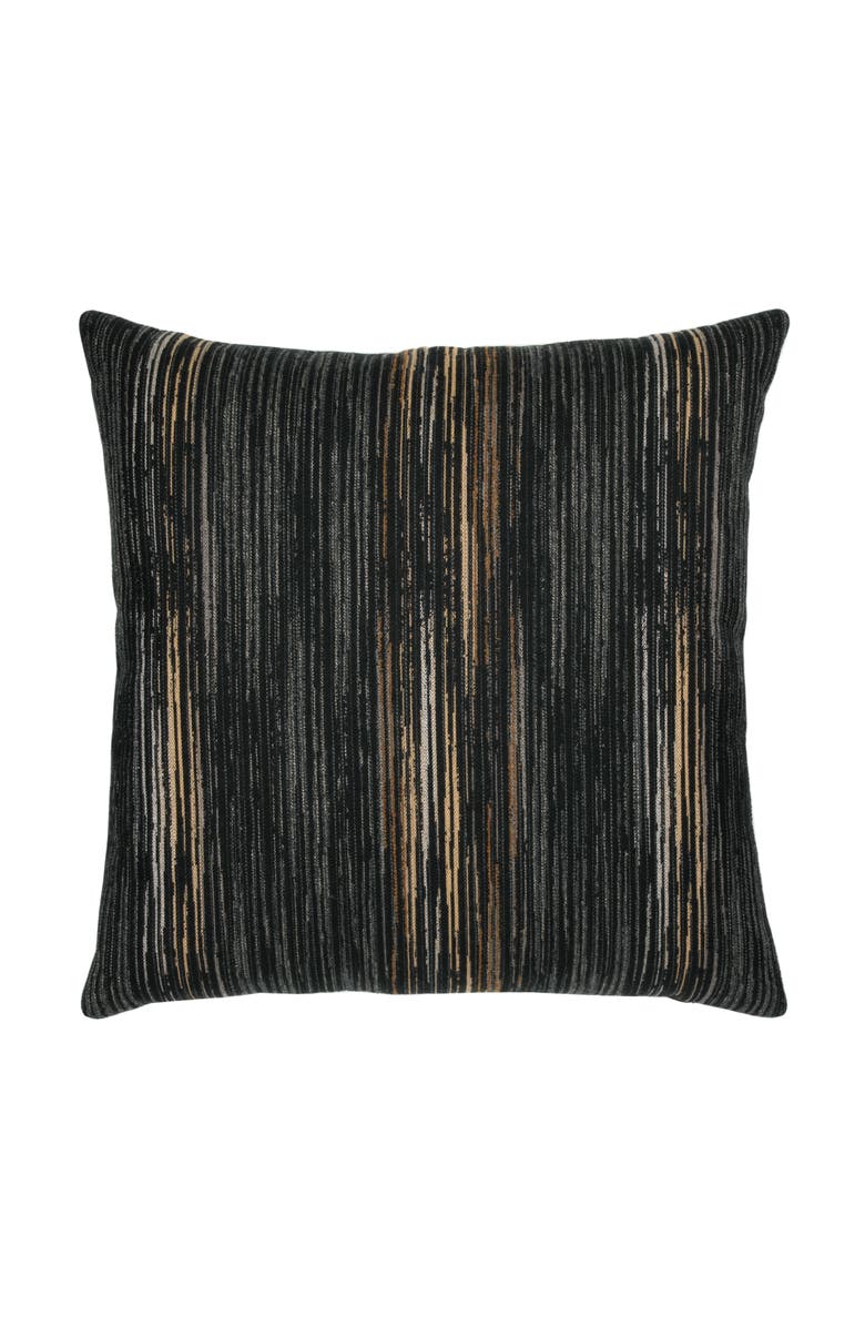 Elaine Smith Ingenuity Harvest Hand Knotted Macrame Indoor & Outdoor Woven Accent Pillow, Alternate, color, Harvest