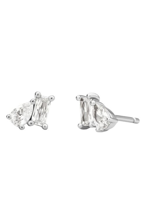 Made By Mary Toi Et Moi Stud Earrings In Metallic