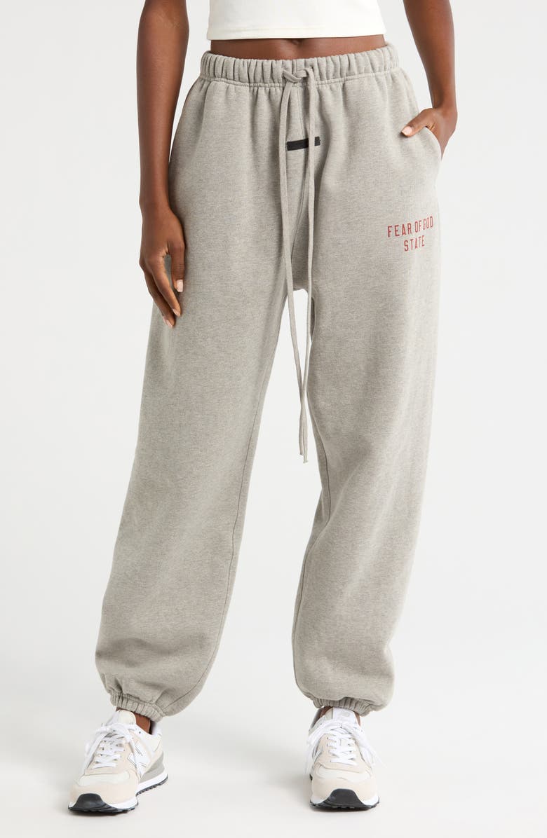 Fear of God Essentials Essential Cotton Blend Sweatpants, Main, color, 