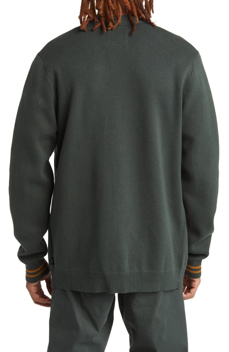 Vans Halecrest Patch Pocket Cotton Cardigan, Alternate, color,