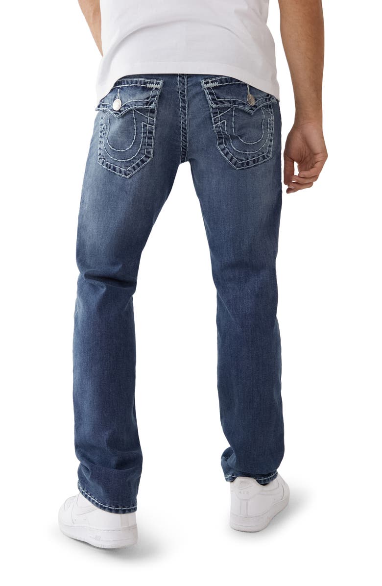 True Religion Brand Jeans Ricky Super 'T' Flap Skinny Jeans, Alternate, color, 