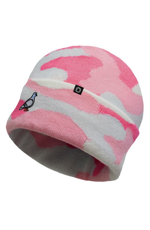 Dalix Pigeon Beanie Cap In Pink