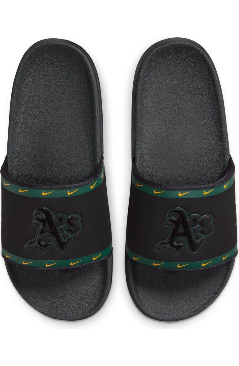 Nike Men's Nike Oakland Athletics Team Off-Court Slide Sandals, Main, color,