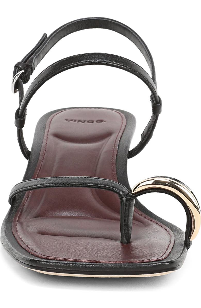 Vince Polli Kitten Heel Sandal, Alternate, color, Black