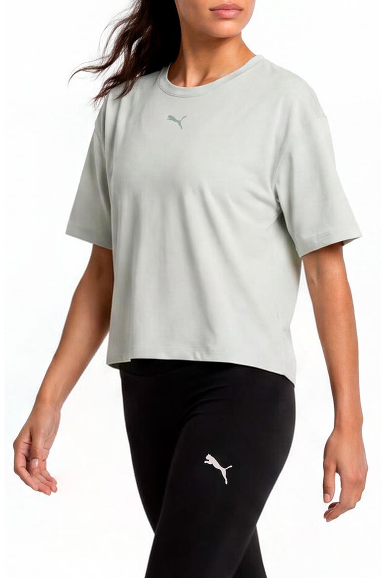 CLOUDSPUN Relaxed T-Shirt, Alternate, color, CREME DE MINT