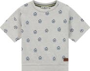Stains and Stories by Babyface Pullover Short Sleeve Sweat Top