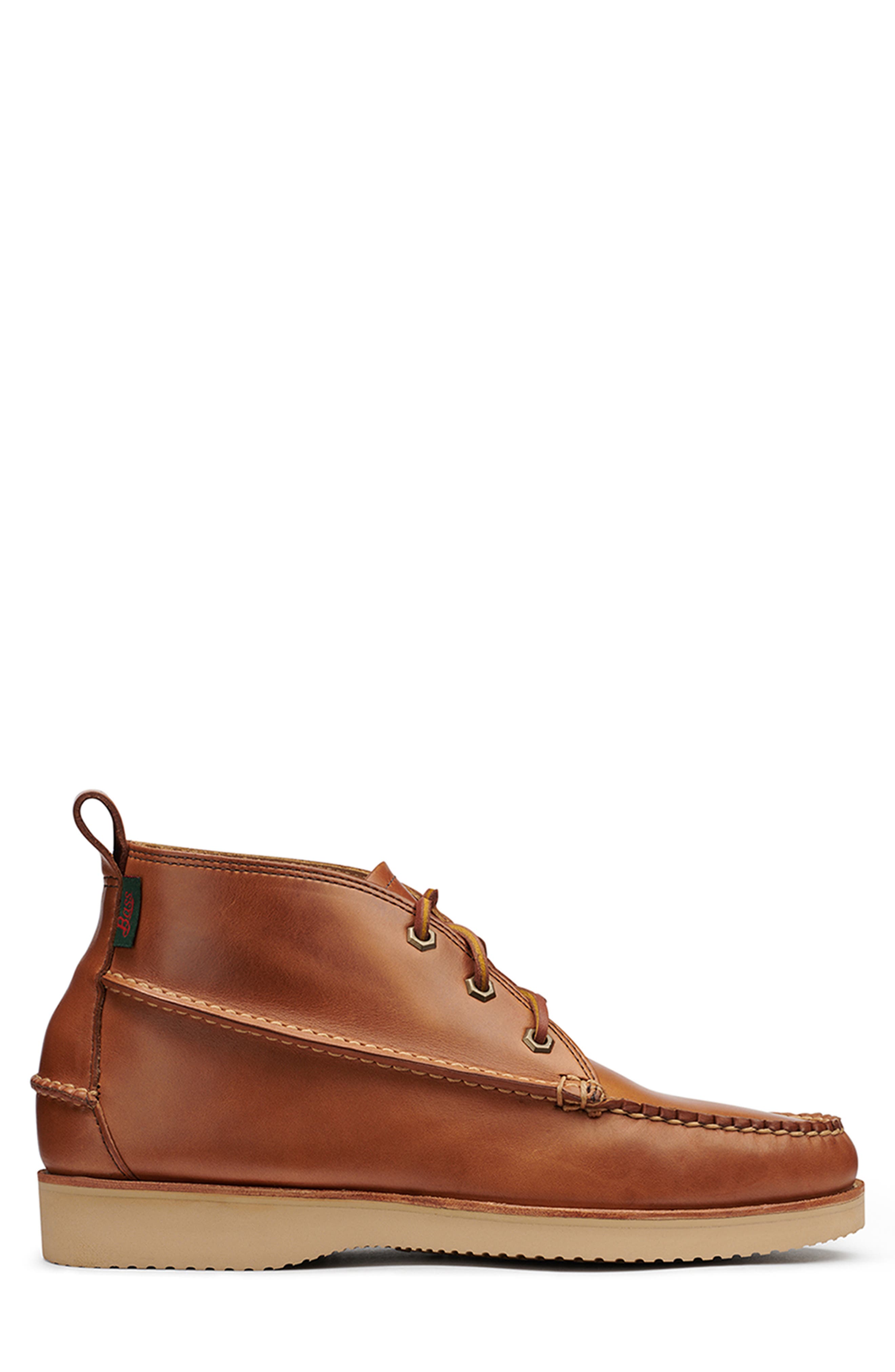 G.H.BASS Clayton Moc Toe Boot, Alternate, color, 
