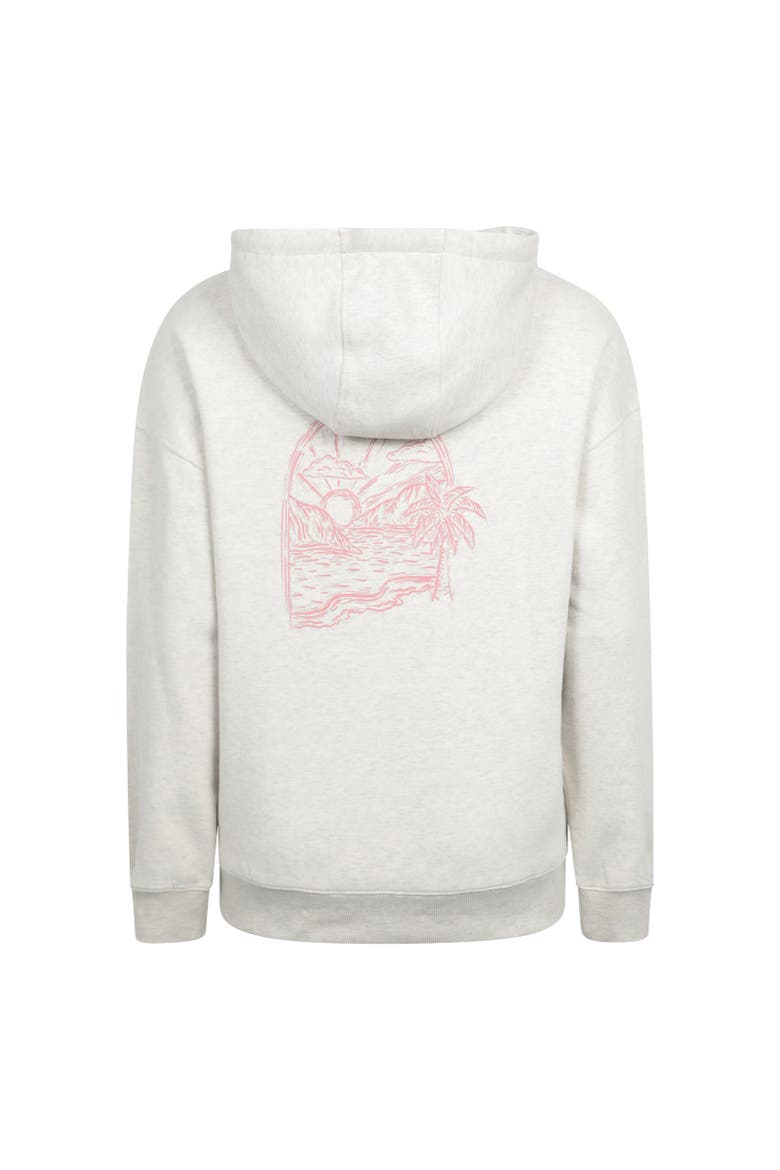 Window Relaxed Fit Hoodie, Alternate, color, Beige