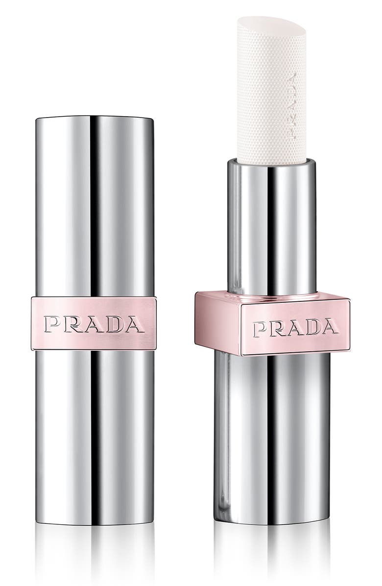 Prada Refillable Light Glowing Lip Oil Stick, Main, color, U014 White