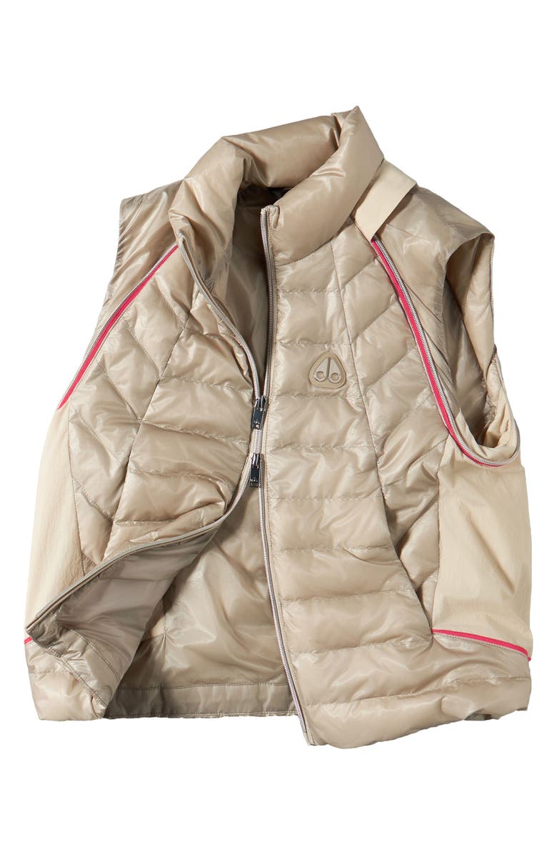 Moose Knuckles Cloud Walker 800 Fill Power Down Hybrid Jacket, Alternate, color, Alabaster