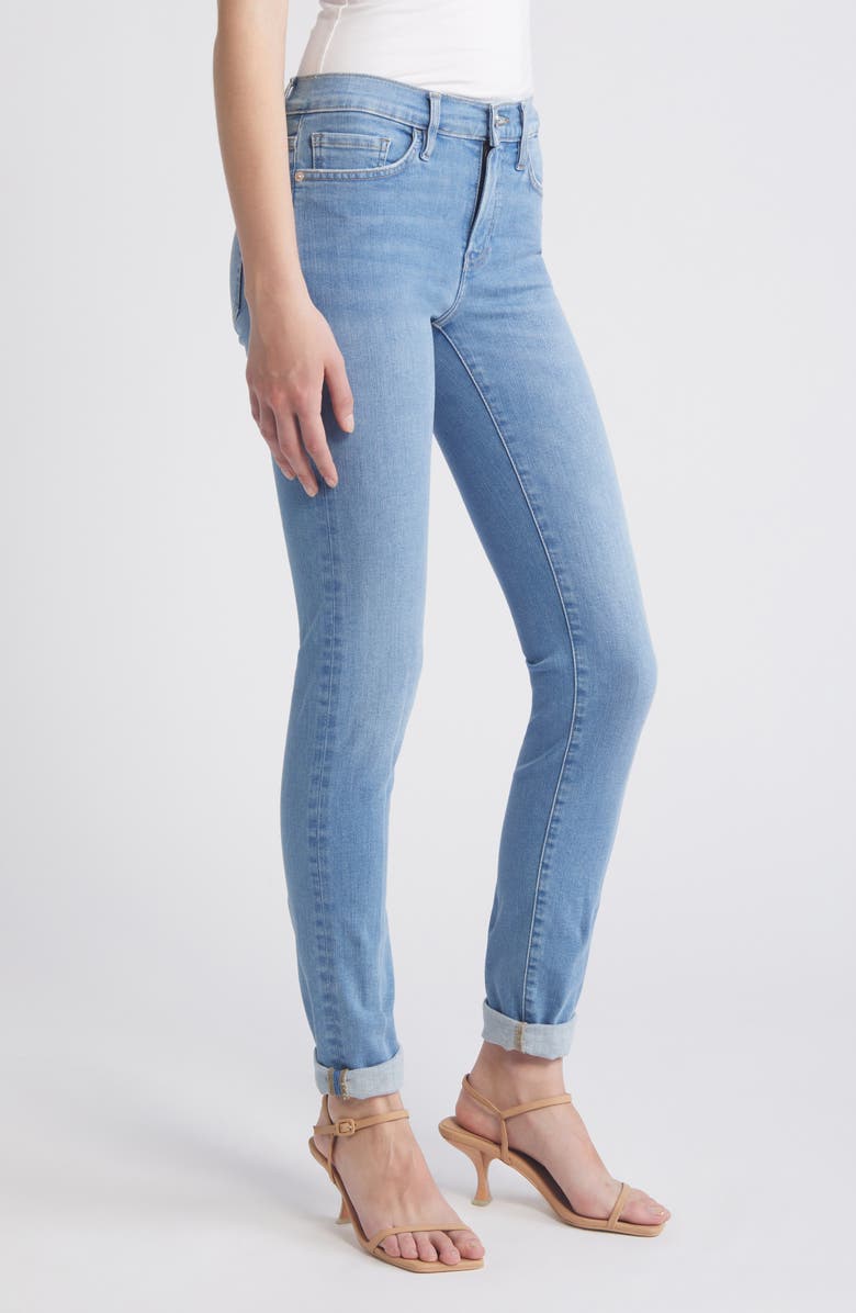 FRAME Le Garcon Ankle Boyfriend Jeans, Alternate, color, Clearwater