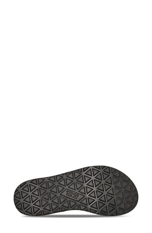 Teva Universal Platform Sandal In Black