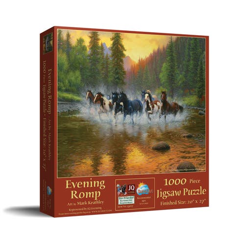 Evening Romp 1000 piece Jigsaw Puzzle for Adults
