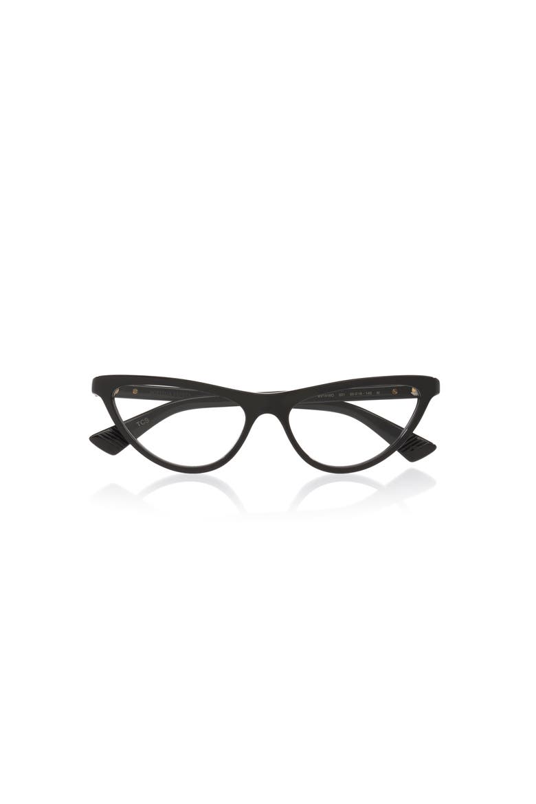 55mm Cat Eye optical glasses, Alternate, color, Black
