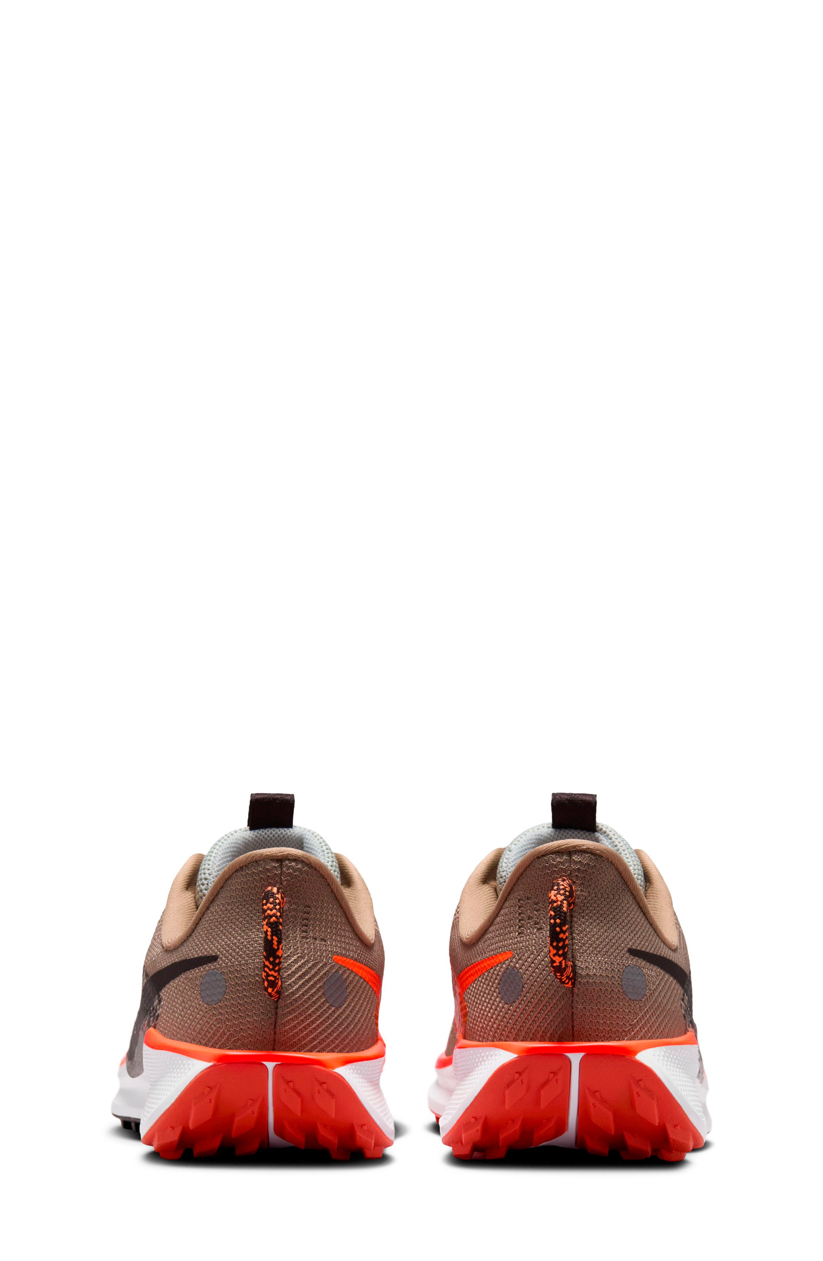 Nike Kids' Pegasus Trail 5 Trail Running Shoe, Alternate, color, Khaki/ Velvet Brown/ Crimson