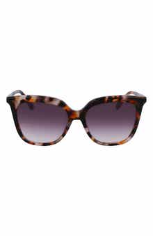 Longchamp 53mm Rectangular Sunglasses