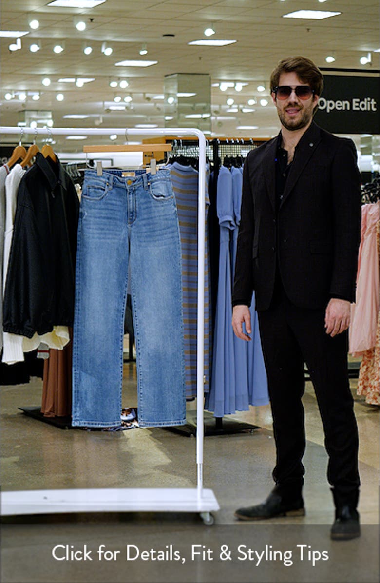 Siena High Waist Wide Leg Jeans, sales video thumbnail